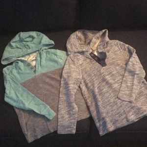 Boys lightweight hoodies